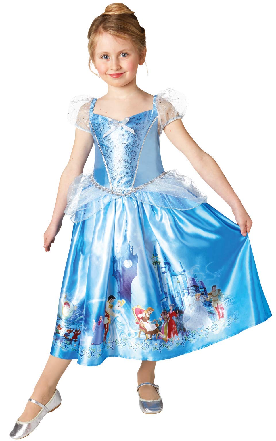 Rubie's Official Disney Princess Cinderella Dream Girls Costume, Childs Size Medium Age 5-6 Years
