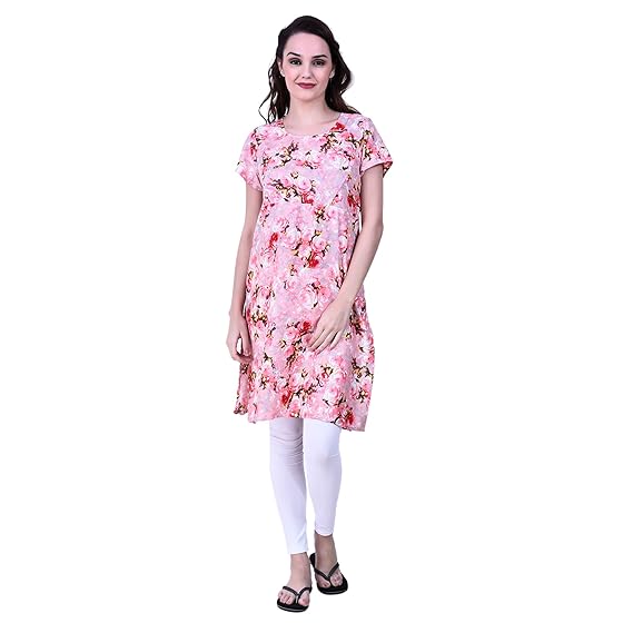 Women Feeding/Maternity Wear Kurti (Feed-43-Multicolor)