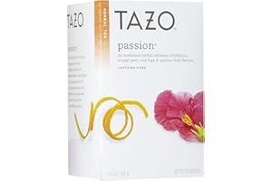 Tazo Passion Herbal Tea Filterbags, 20 Count