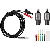 Hantek Oscilloscope Accessory Set 20:1 Attenuator with Auto Test Leads and Acupuncture Probe for Automobile Measurement(201x 2+30A+307)