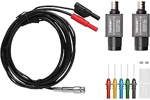 Hantek Oscilloscope Accessory Set 20:1 Attenuator with Auto Test Leads and Acupuncture Probe for Automobile Measurement(201x 