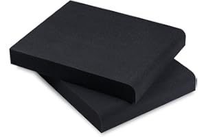 Sound Addicted - Studio Monitor Isolation Pads suitable for 6.5, 7 and 8 Inches Large Speakers | Reduce Vibrations and Fits most Stands - Pair | SMPad 8