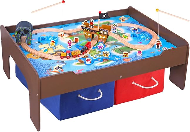 pidoko kids train table