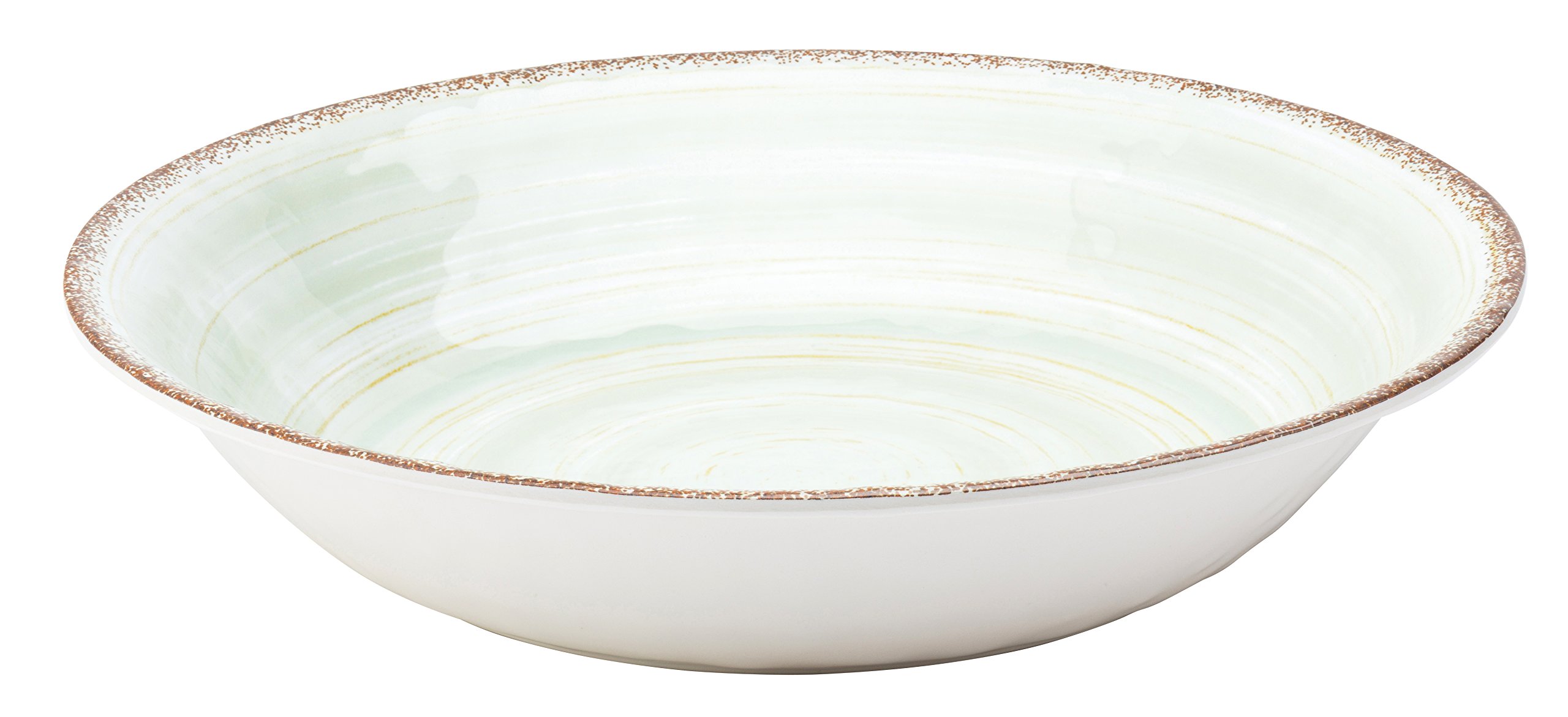Utopia CT1041 Wildwood Bowl, 13.75", 35 cm, Large, Green (Pack of 6)