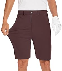 JWM Mens 9" Stretch Golf Shorts - Lightweight