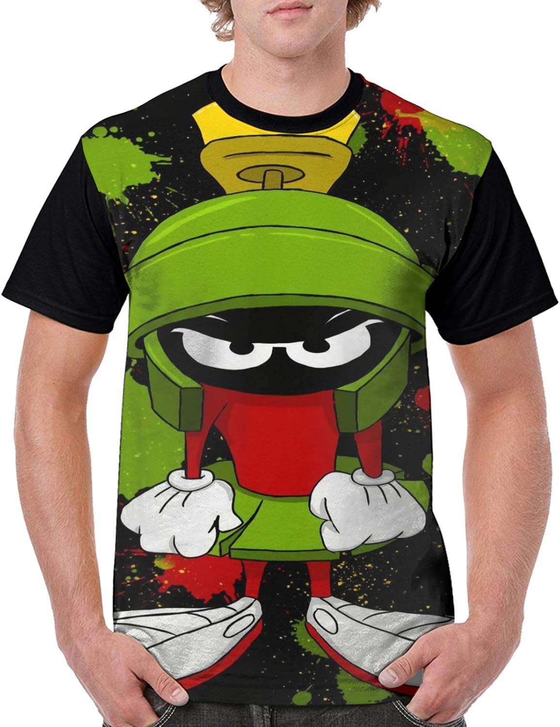 marvin the martian t shirts men's