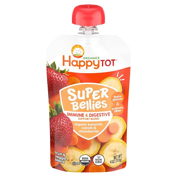 HAPPY TOT ORGANICS SUPER BELLIES STAGE 4 IMMUNE...
