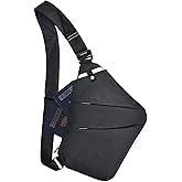 VADOO Sling Bag - Anti-theft Crossbody Shoulder Bag for Men and Women