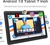 PRITOM 7 Inch Tablet Android 13 32GB Expandable 128GB Dual Camera WiFi BT view 4