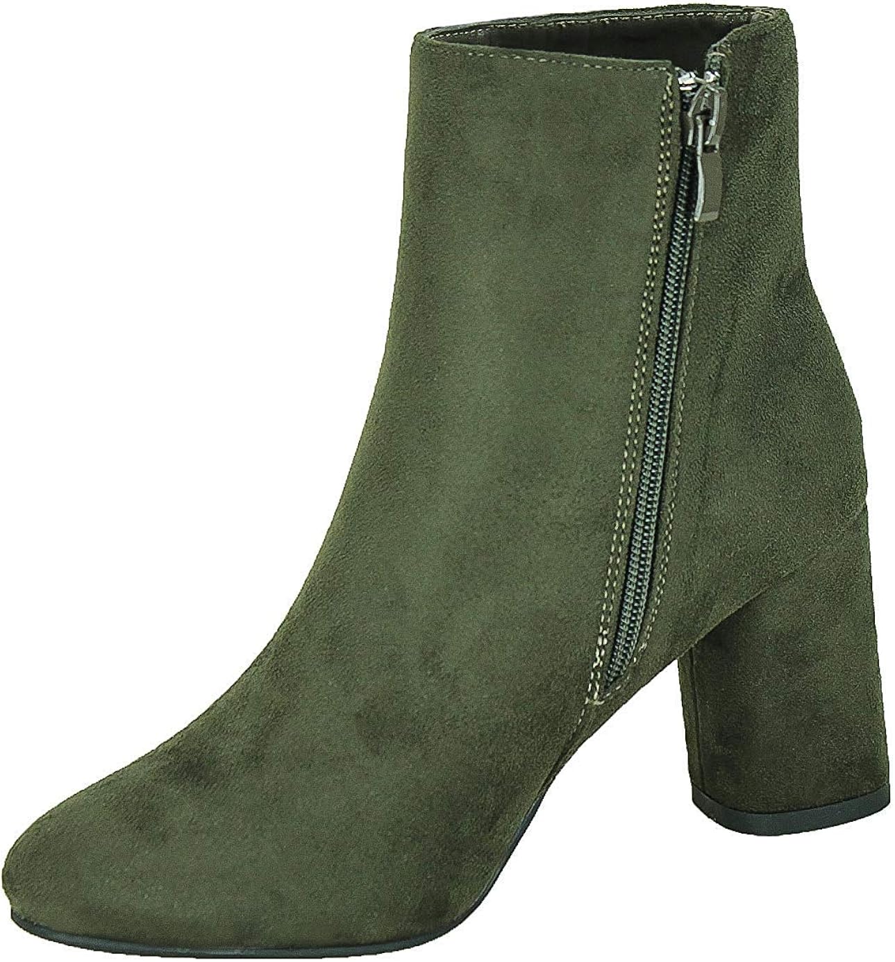 Stivaletti Donna A Punta Con Tacco A Clessidra K3471