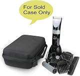 co2CREA Hard Case for Hatteker RFC-690 Hair Clipper Trimmer Beard Shaver Black view 2