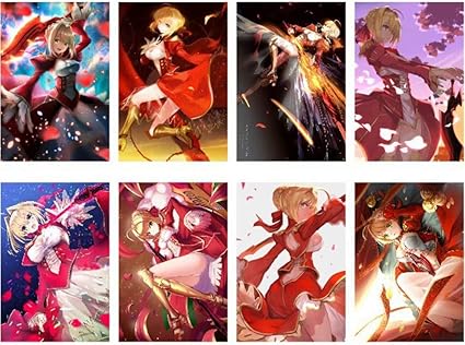Amazon Co Jp アニメ ポスター 8枚セット Fategrand Order 壁掛け 絵画 おしゃれ キャラクター 壁画 壁紙 家の装飾 アニメ周辺 雑貨 人気 ギフト ホーム キッチン