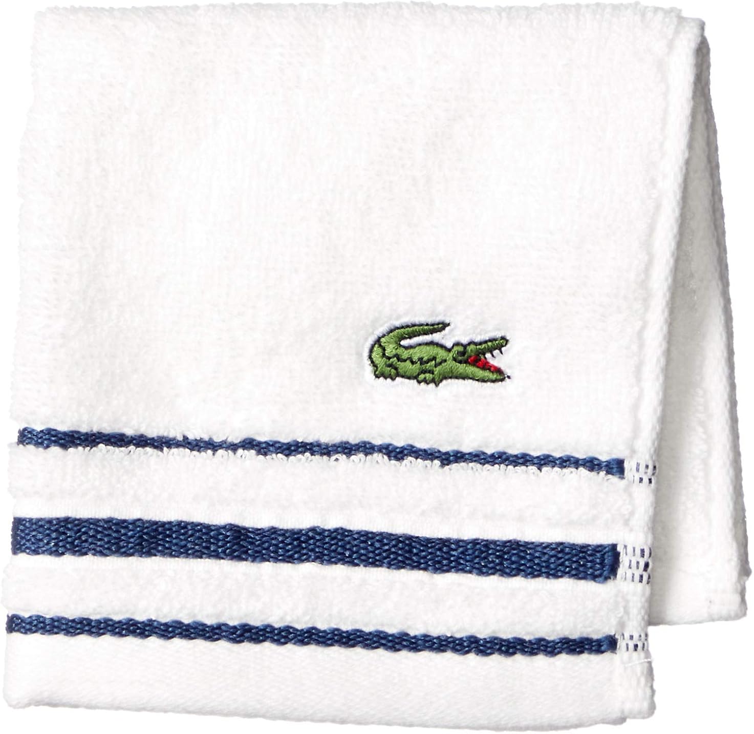 Amazon.co.jp Lacoste Official Men's Minimalist Border Handkerchief