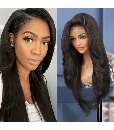 Amazon.com : BobbiBoss 100% Human Hair Lace Front Wig - MHLF  display picture 1