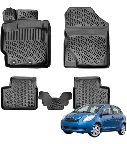MTM Bandeja Maletero Para Toyota Aygo I 2005-06.2014 Resistente, Fácil De Lavar E Inodora, Cód. 3494