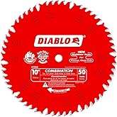 Freud D1050X Diablo 10-Inch 50 Tooth ATB Combination Saw Blade with 5/8-Inch Arbor and PermaShield Coating