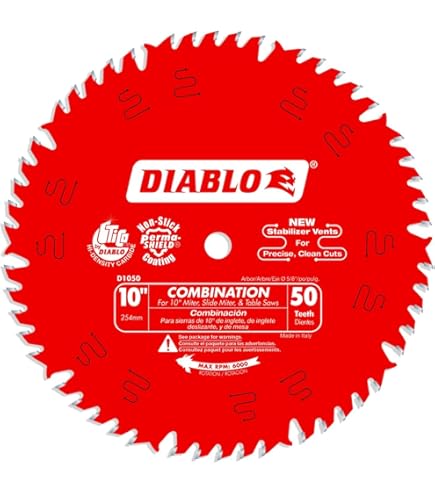 Freud D1040X Diablo 10-Inch 40-Tooth ATB General Purpose Saw Blade
