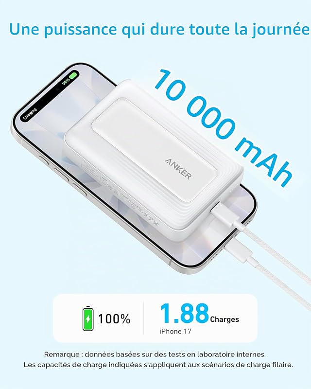 Batterie Externe MagSafe 10 000 mAh 30 W