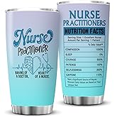 joytumbler Nurse Practitioner Gifts For Women Nurse Practitioner Week Gifts for NP Stainless Steel Tumbler With Lid 20OZ
