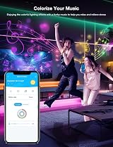Phopollo Smart WiFi LED Strip Light 30m RGB Bluetooth Alexa Google Home view 5