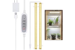 SEAMETAL LED Plant Grow Light Indoor Plants, Full Spectrum Growing Lamp, Growing Light Panel for Greenhouse Hydroponic Garden