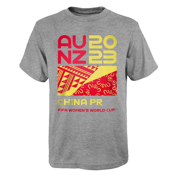 OuterStuff Men's FIFA World Cup Around The World T-Shirt - Officially Licensed Soccer Fan Tee