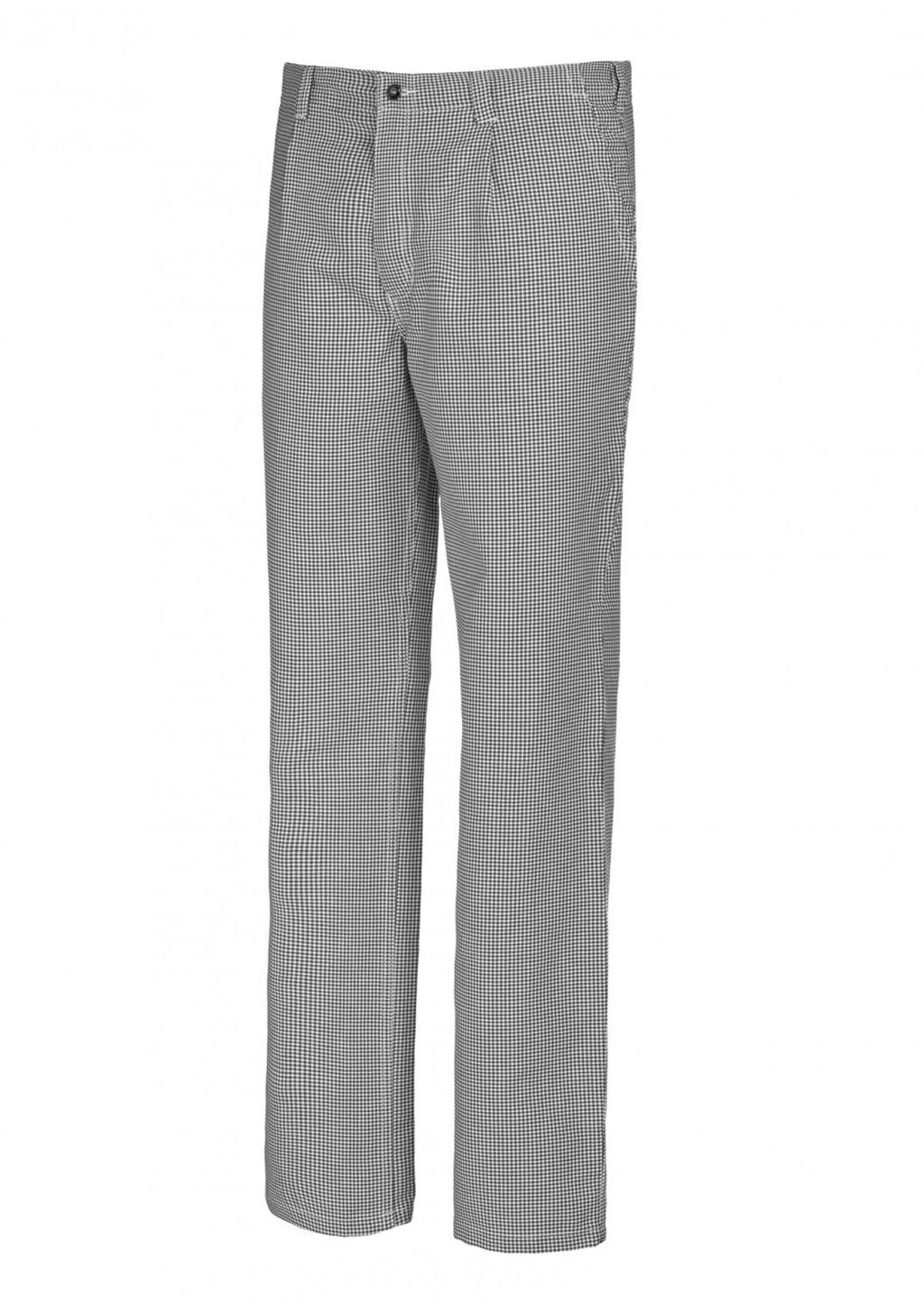 BP 1353-910-18-53, Chef's/baker's trousers, with pleats and pockets 220,00 g/m², Pure cotton blue-white dogstooth check, 35/36l