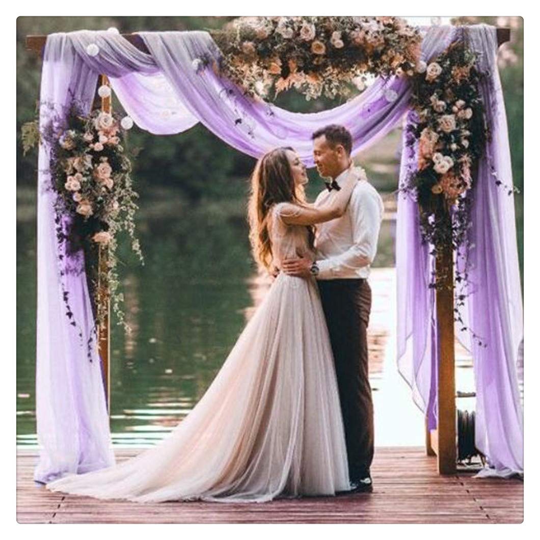 Best purple lace table runner