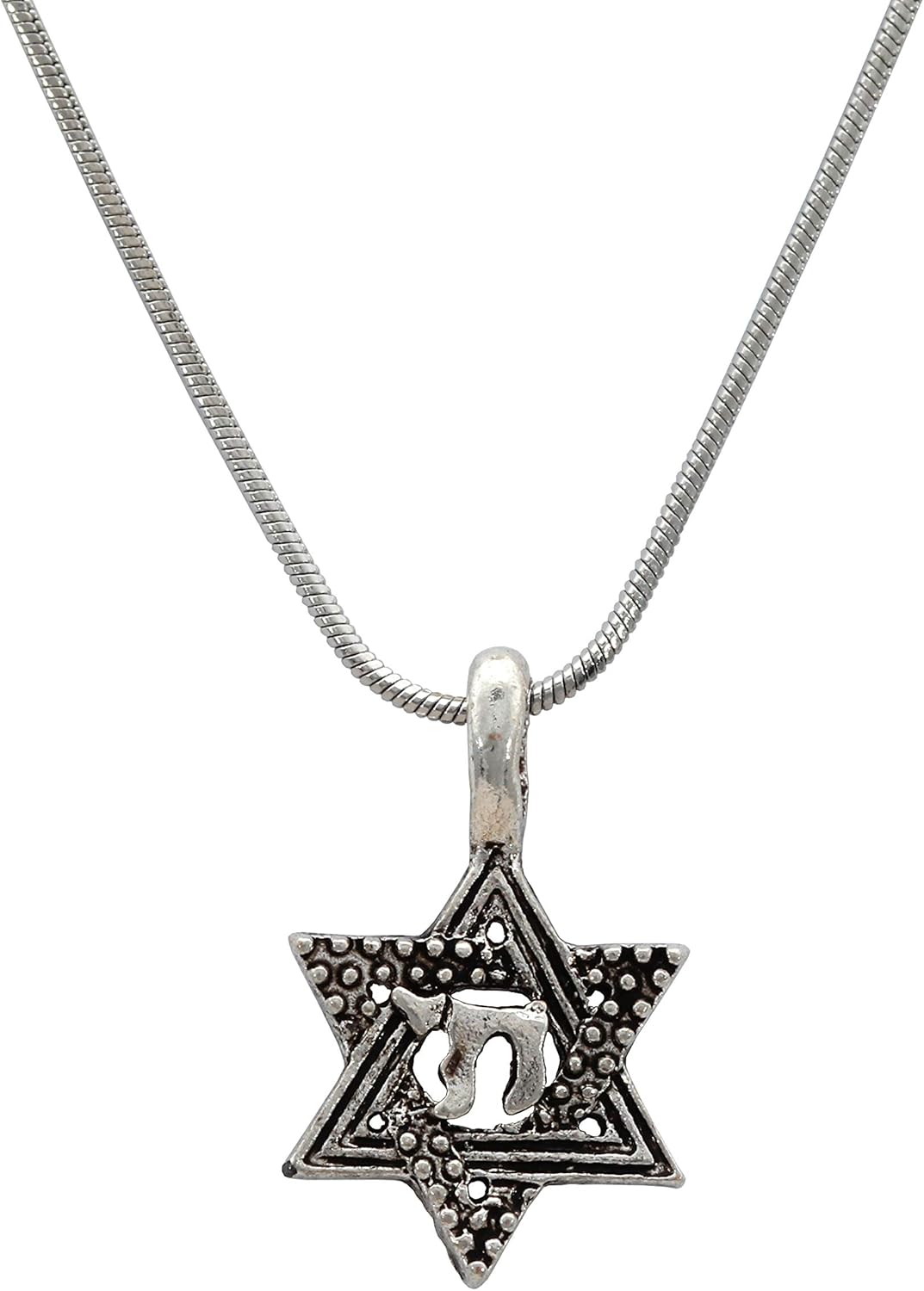 Ciondolo Stella Con Zirconi Con Passante Per Catena In ARGENTO 925 Galvanica Rodio 14118 - Foto 4