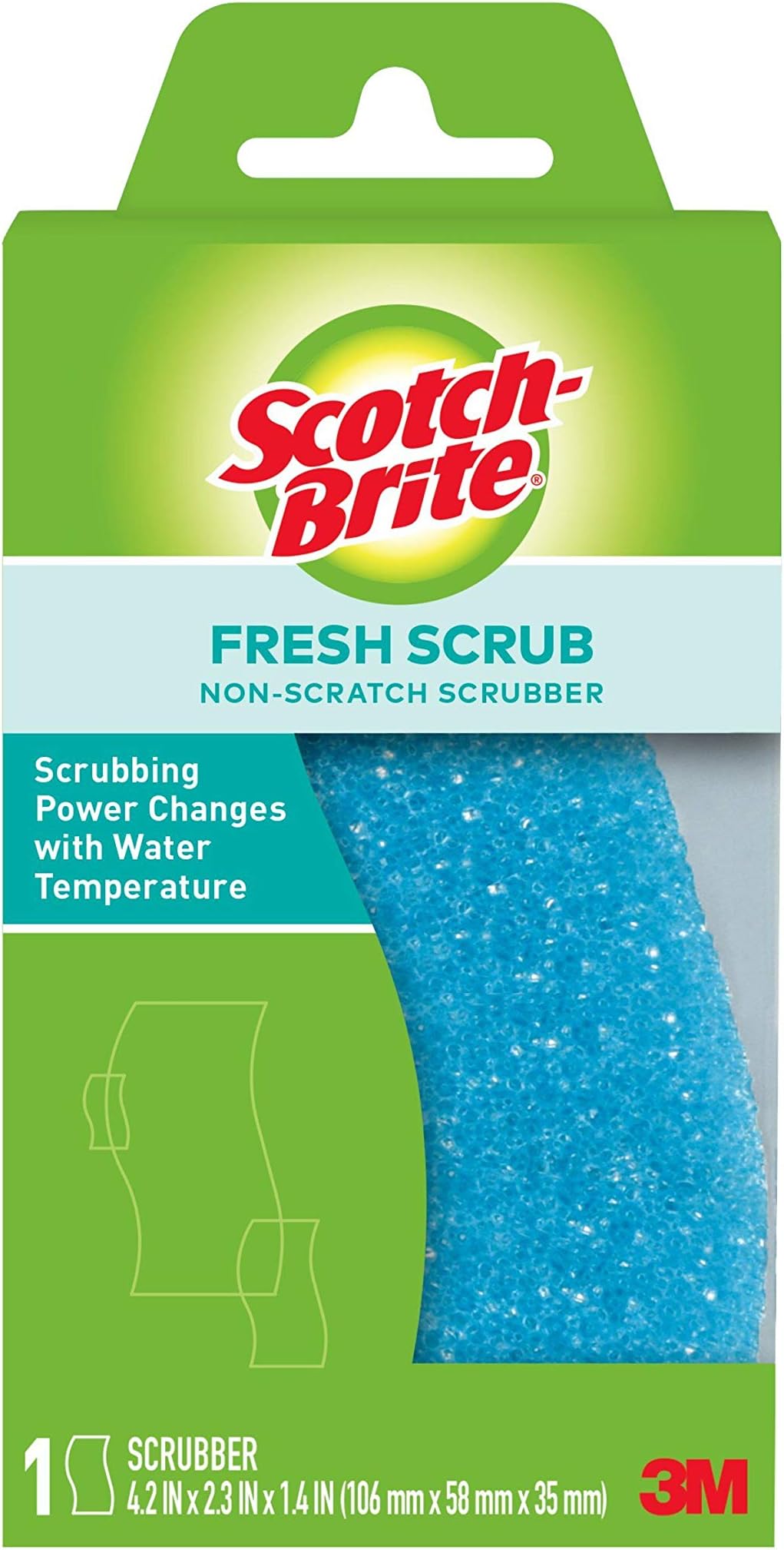 Non-Scratch Fresh Scrubber, (Pack of 6)