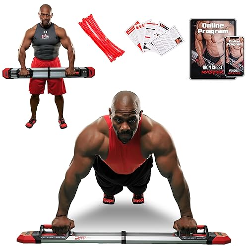 IRON CHEST MASTER Push Up Machine Home Fitness Equipment for