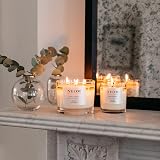 Neom Real Luxury Scented Candle 1 Wick Lavender Jasmine Sandalwood 35h view 6