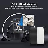 Creality Ender PLA Filament 1.75mm 2kg Spool White Black 0.03mm Tolerance view 3
