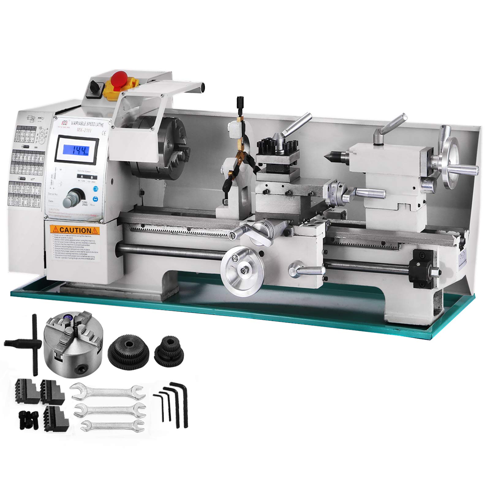Buy VEVOR Metal Lathe 8x16", Precision Mini Metal Lathe Maintenance