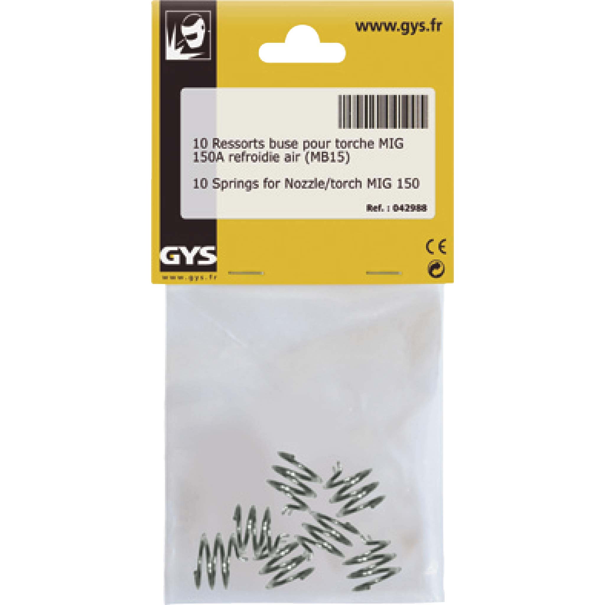 GYS - 10 Springs for Nozzle/Torch MIG 150 A R