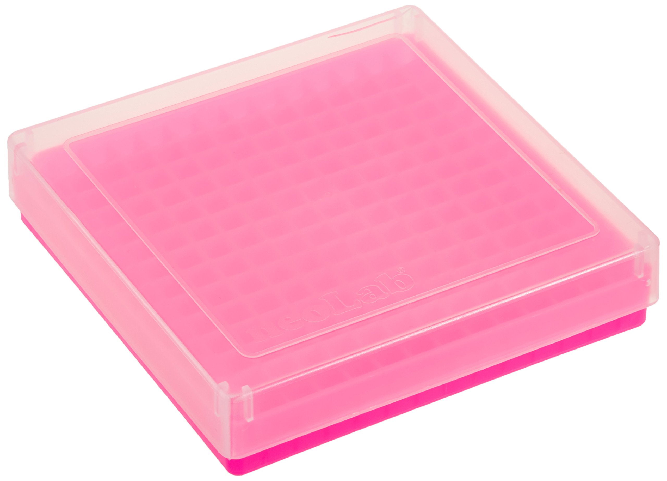Neolab 2 1912 PCR Storage Container, Polypropylene, Pink