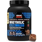 GNC AMP Wheybolic Alpha 2.0, Chocolate, 33.5 Oz, 13 Servings | 4-in-1 Formula, Sports Nutrition, Gym Supplement, Protein Drink Mix, Whey Isolate, Muscle Support Routines, Easy-to-Mix,