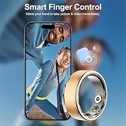 Temdan Smart Ring (2025 Upgraded),Wearable Fitness