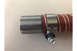 INNOVATIVE GENERATOR SOLUTIONS GenExhaust Universal Generator 1" silicone tubing exhaust extension 8 foot length.