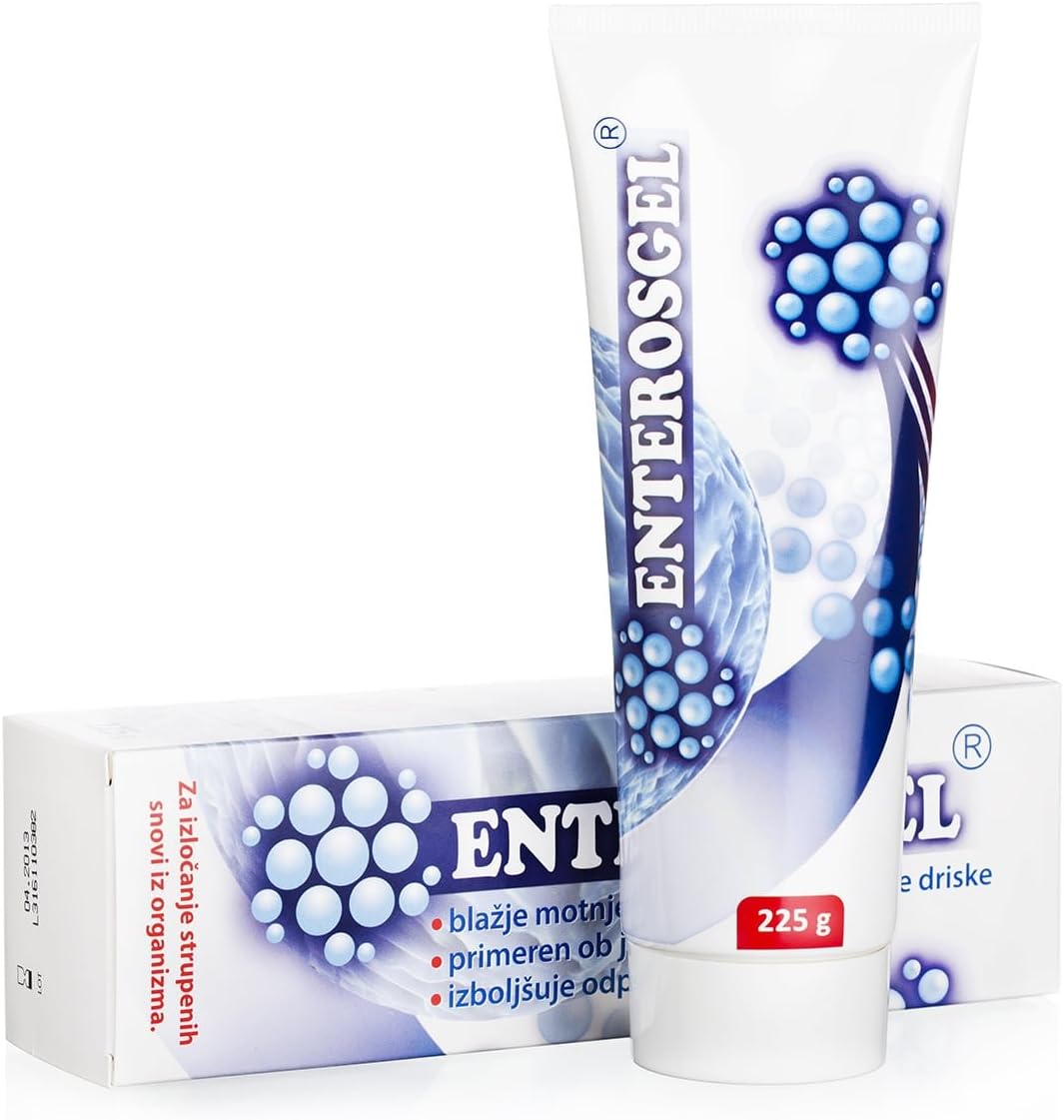 Enterosgel IBS Relief Gel Tube 225g, Oral Intestinal Adsorbent, Acute Diarrhoea & Stomach Pain Relief - Image 3