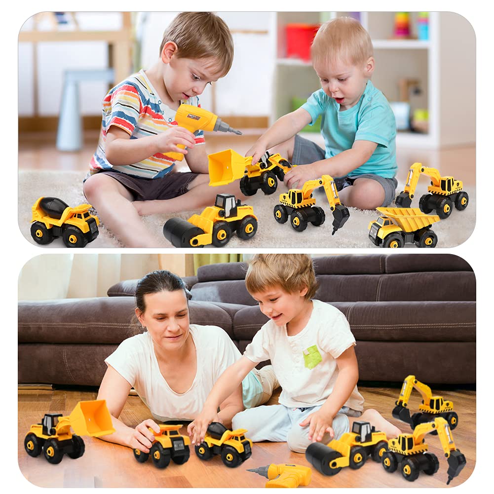 Assembly, Boy, Girls, 3, 4, 5, 6, 7 Years Old, Birthday, Gift, Ranking, Educational Toy, Construction Vehicle, Construction Vehicle, Toy Ranking, Construction Site, Carpenters, Gift, Christmas Gift