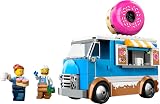 LEGO City Donut Truck Toy 60452 with 2 Minifigures Creative Building Set view 10