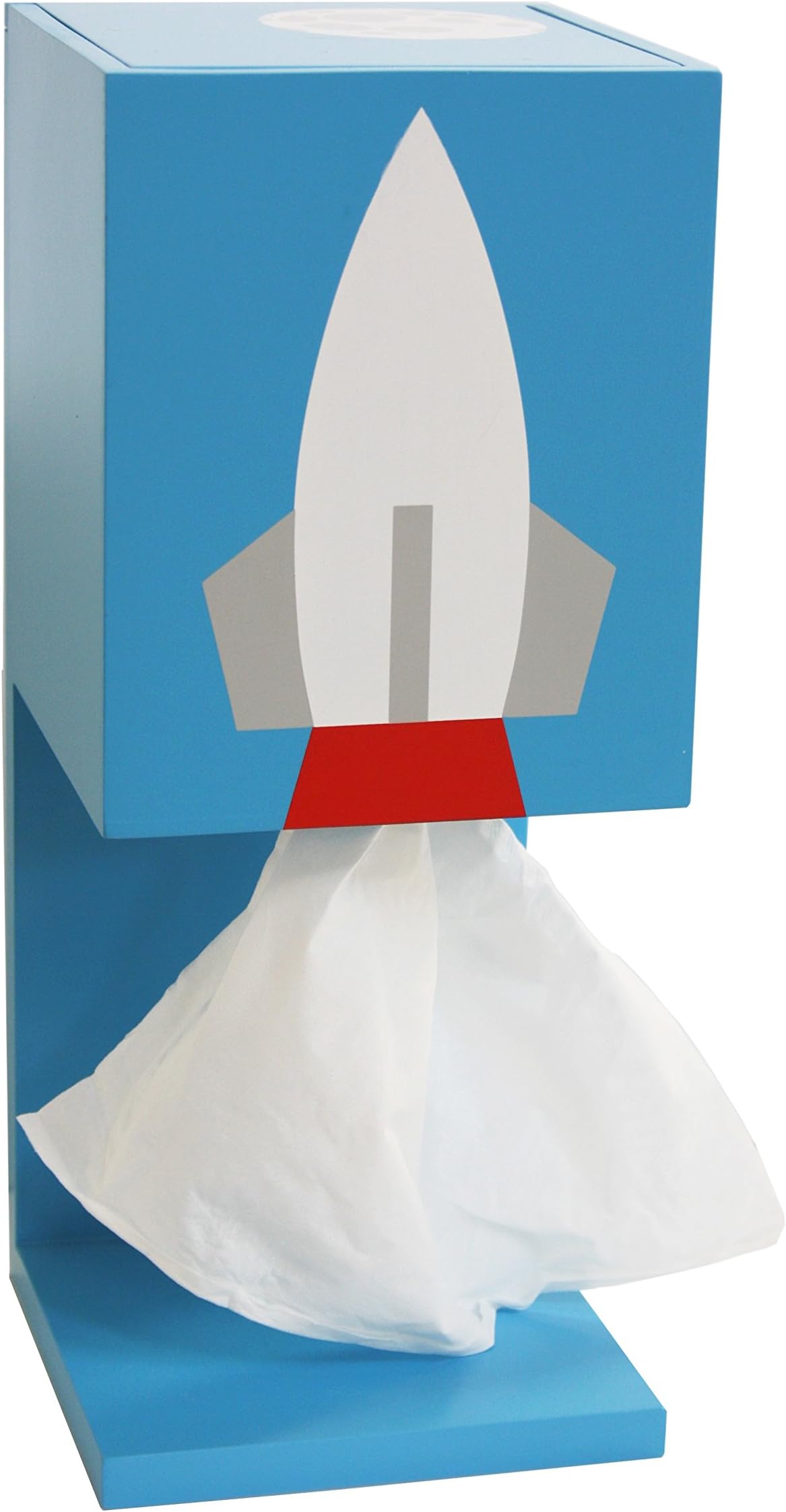 Romboxt Rocket Tissue Dispenser - Daylight Sky - Blue