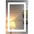 24X36 Inch Wall Mounted Led Lighted Bathroom Mirror with Touch Switch (GS099-2436) (24x36 inch)
