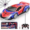 Vigamen Spider Remote Control Car for Boys 4-7 8-12, Fast RC Car Toy with Light & Controller, Hobby Race Car Toys for 4 5 6 7 8 9 10 11 12+ Year Old Boy Birthday Gift Ideas