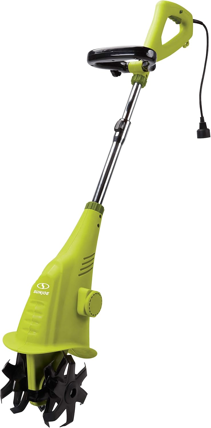 Sun Joe TJ599E Aardvark 2.5-Amp Electric Garden Cultivator : Power Tillers : Garden & Outdoor