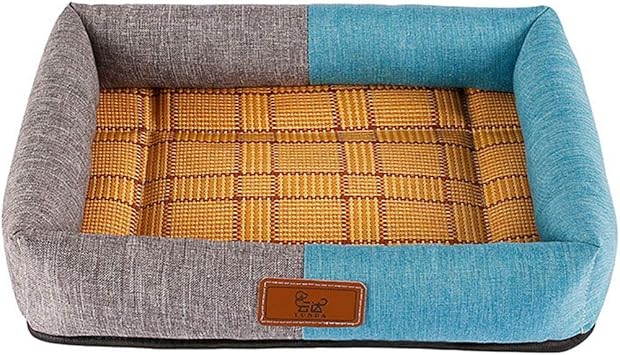 Amazon Surrui1 ペットベッド 小型 犬 夏 ペット ベッド ひんやり 犬ベッド 耐噛み 冷却マット 猫 ペットマット 猫用 涼感 マット 夏用 洗える 犬用 犬マット 冷感マット 可愛い クッション 大型犬 2 L Surrui1 ベッド クッション