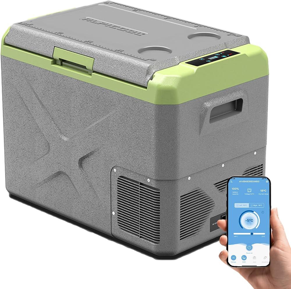 Alpicool X40 40L Car Fridge Freezer Portable Compressor Refrigerator 12/24V