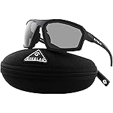 EYEGLAD REV Z87+ Powersports Motorcycle Riding Goggles HD High Contrast UV400 Sports Wrap Sunglasses Safety Glasses