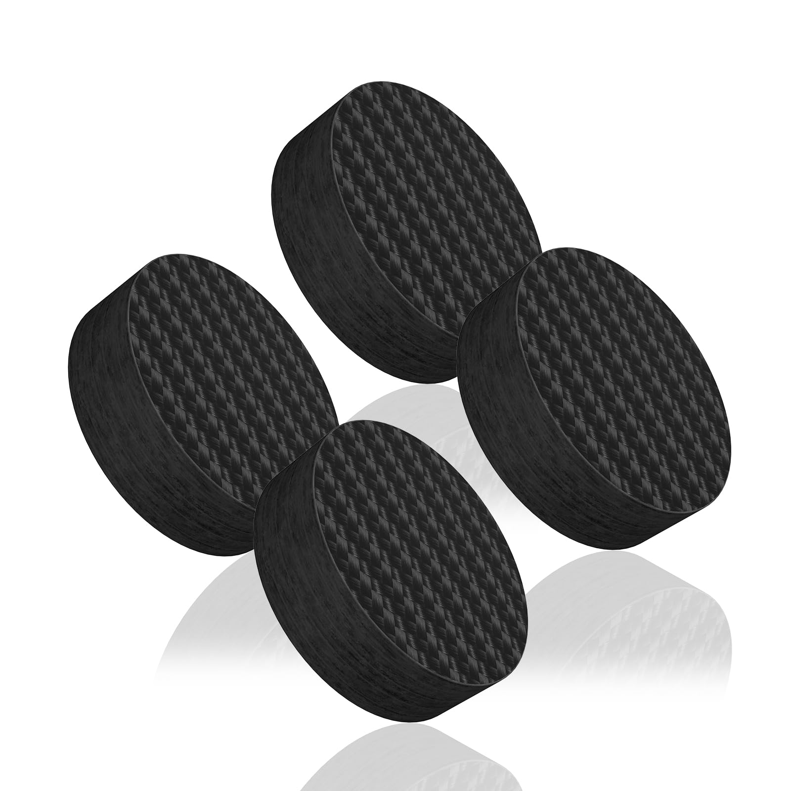 Tertullus 4Pcs Carbon Fiber Speaker Isolation Feet Spike Pads Shoes Feet 40mm×10mm